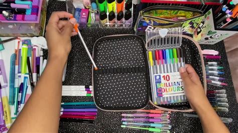 Organizando Meu Estojo Pens Kipling Youtube