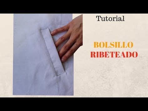 DIY Como hacer bolsillo ribeteado YouTube Выкройки Шитье Швейный