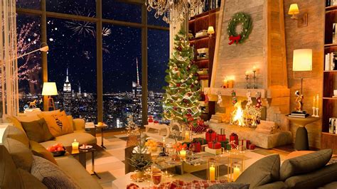 Cozy Apartment In Christmas Day 2024 Smoothing Piano Jazz Music With