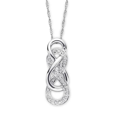 Infinite Promise 110 Ct Tw Diamond Pendant Necklace Jcpenney