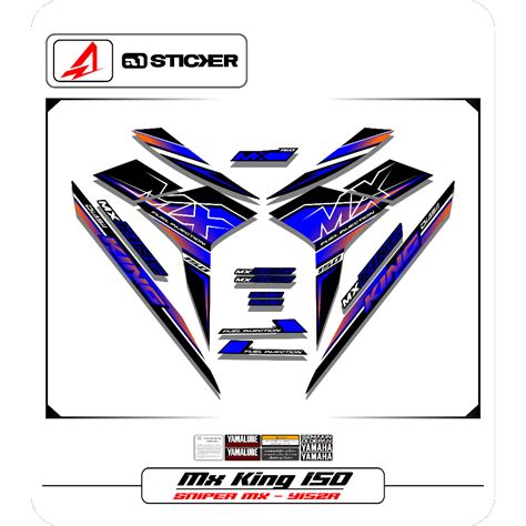 Jual Striping Mx King Motif D Yamaha Sniper Mxi Sticker