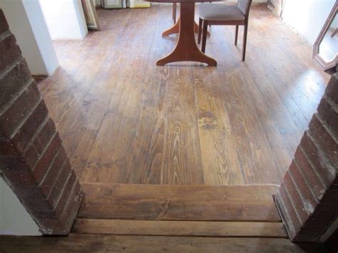 Scaffold Board Floor Rustic House Floor Remodel Beach House Kitchens