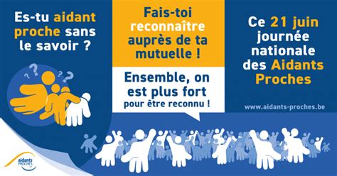 21 Juin Journée nationale des Aidants Proches Aidants Proches Wallonie