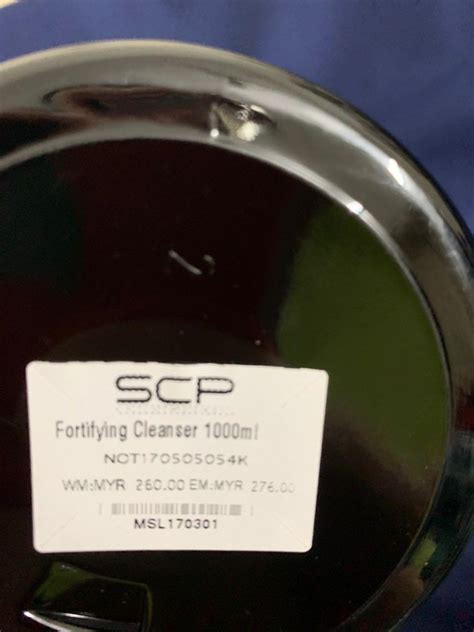 Scp Fortifying And Anti Hair Loss Beauty And Personal Care Hair On Carousell