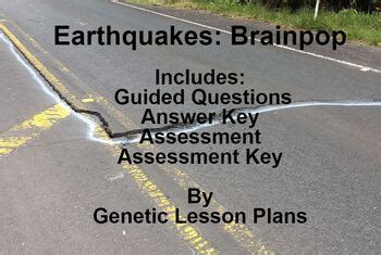 Earthquakes Brainpop By Genetic Lesson Plans Tpt