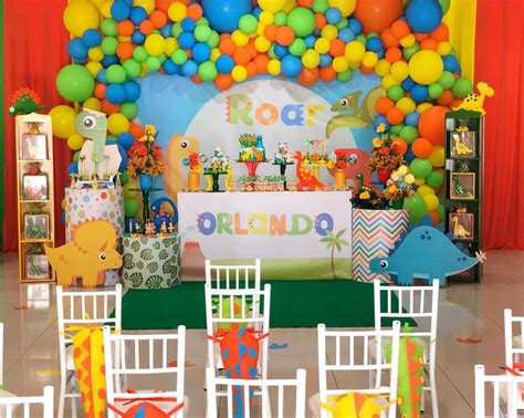 Fiesta De Dinosaurios Para Niños Guía Para Decorar Cumpleaños Infantiles