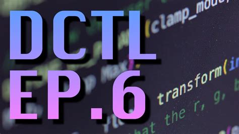 Dctl Tutorial Ep Improved Tonemapping Tone Mapping Revisited