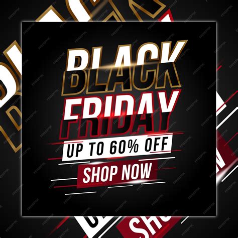 Premium Vector Free Psd Black Friday Special Sale Social Media Post