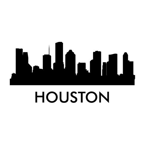 Houston Skyline Png - Clip Art Library