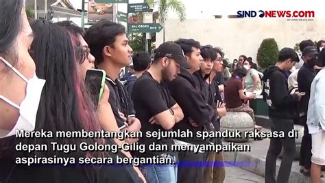 Gelar Aksi Tolak Hasil Pemilu 2024 Koalisi Sejagad Demokrasi Mati Di