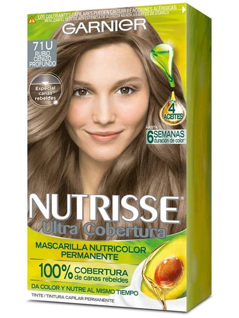 Tintes Rubios Para Cabello Nutrisse Y Cor Intensa Garnier