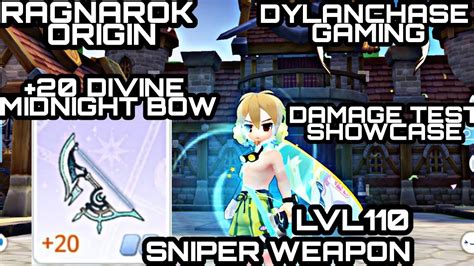 Ragnarok Origin Unending Adl Sniper Lvl Divine Midnight Bow