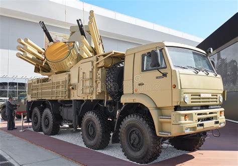 Pantsir S1 Air Defense Missilegun System Editorial Stock Image Image