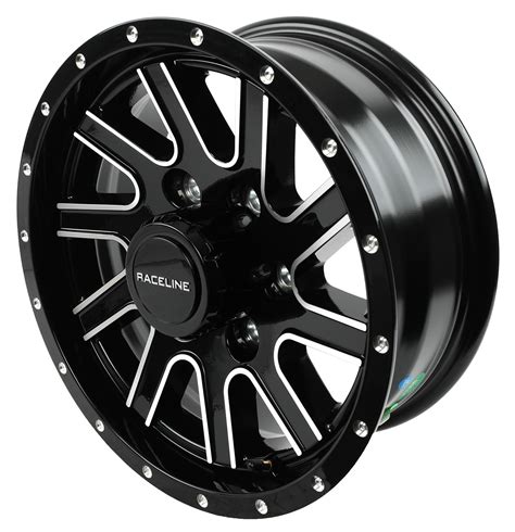 Raceline Wheels 820m 56060 Raceline Wheels 820 Twisted Gloss Black