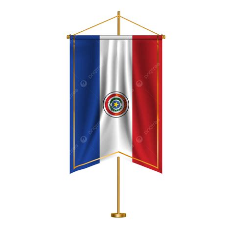 Paraguay National Flag With Transparent Vector Paraguay Paraguay Flag