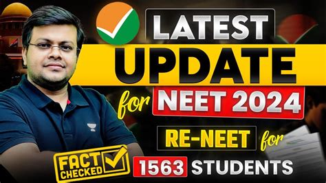 NTA Notice On Re NEET 2024 Re NEET 2024 Update NEET 2024 Latest