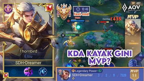 Kda Gini Kok Mvp Top Elsu Arena Of Valor Youtube