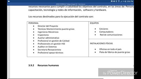 Plan De Calidad Ejemplo