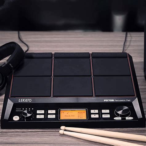 Lekato Samplepad Pad Drum Percussion Midi Pd Sample Triggering