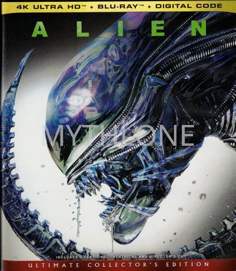 Alien Ultimate Collector S Edition 4K Ultra HD UHD Blu Ray