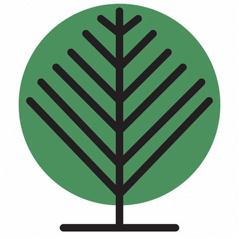 Forest Garden Nature Tree Icon Download On Iconfinder