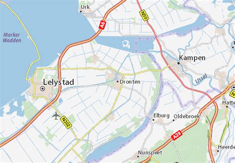 MICHELIN Dronten map - ViaMichelin