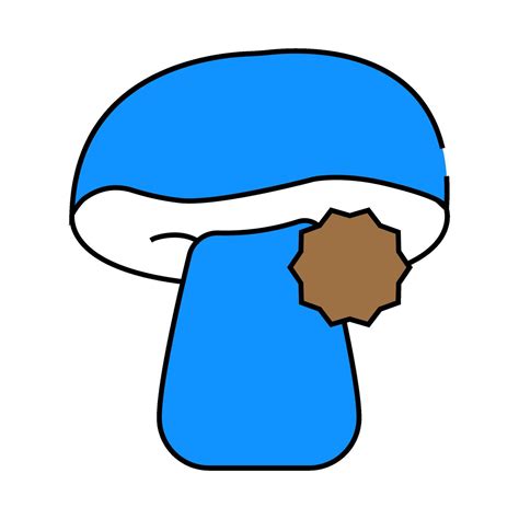 mushroom allergy flat icon color illustration 49819762 Vector Art at