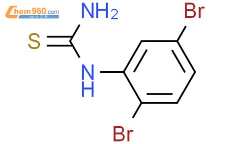 854890 84 91 25 二溴苯基硫代脲化学式、结构式、分子式、mol 960化工网