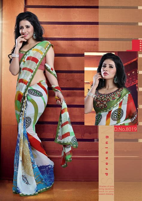 Silk Party Wear Simple Design Weightless Printed Saree 6 3 M With