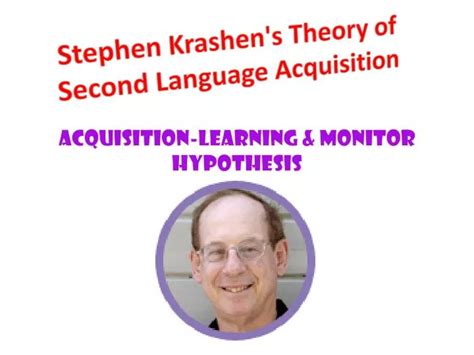 Ppt Stephen Krashen S Theory Of Second Language Acquisition Powerpoint Presentation Id 2793522