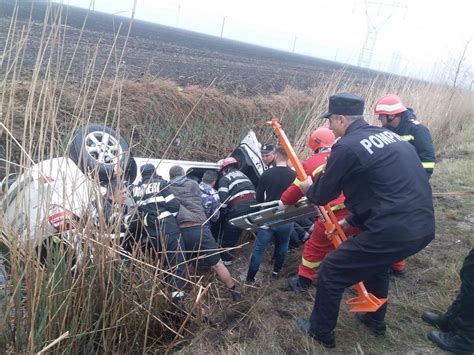 Accident Rutier Grav Pe Dn Ntre C L Ra I I Slobozia Soldat Cu