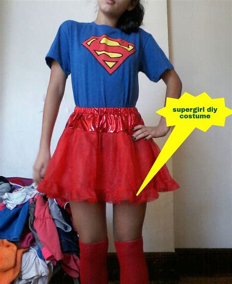 Supergirl Diy Costume Ecole