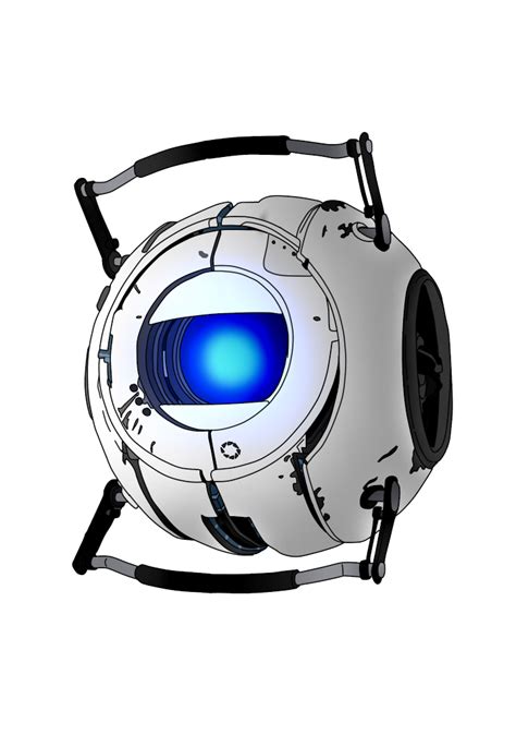 Portal 2:: Wheatley by TwitchyNibbles on DeviantArt