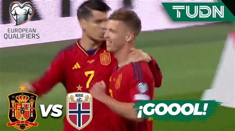 Toman Ventaja Dani Olmo La Desv A Para El Espa A Noruega