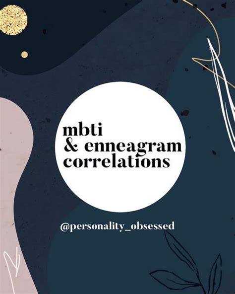 Madison Mbti Enneagram On Instagram MBTI Enneagram Correlations