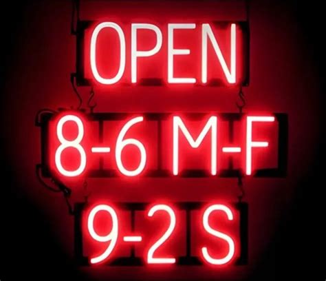 Open 8 6 M F 9 2 S Lichtreclame Neon Led Bord Verlicht Spellbrite 60 X 60 Cm 6 Bol