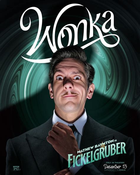 Mathew Baynton is Fickelgruber | Wonka | Character poster - Movies ...