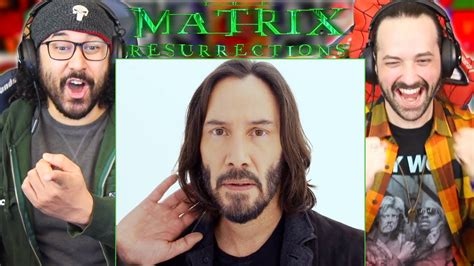 THE MATRIX RESURRECTIONS TRAILER 2 REACTION Matrix 4 Breakdown