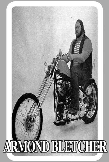 Armond Bletcher Vintage Motorcycle Enthusiast