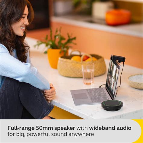 Jabra Speak Portable Speakerphone Usb A Usb C Connections Certified