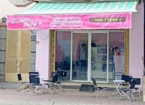 Tiệm Bánh Donuts Chuẩn Vị Mỹ Cafe Nước Ép Ở Bình Thạnh