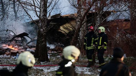 Dhl Cargo Plane Crashes Near Airport In Lithuania Killing 1 The New