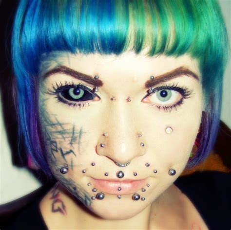 Face Piercings Dermal Piercing Piercing Tattoo Tattoos And Piercings