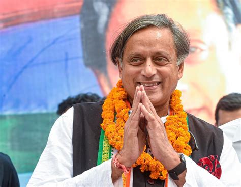 In Run For Congress President Shashi Tharoor Gets ‘surprise Support From Kerala