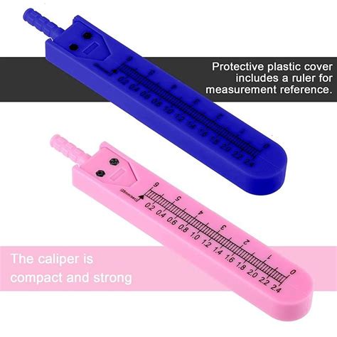 XHHDQES 2 Pcs EKG Caliper ECG Calipers Measuring Tool With Ruler