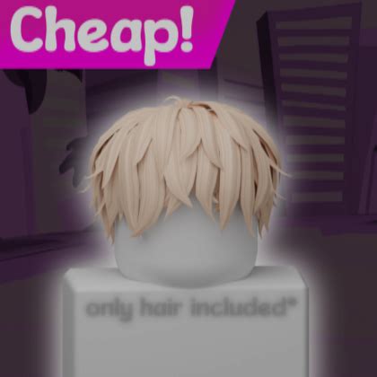 Cheap Bed Blonde Messy Hair Roblox Item Rolimon S