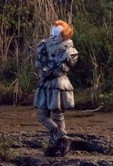 Nuevas Imágenes De Pennywise En El Rodaje De It Capítulo 2 En 2020