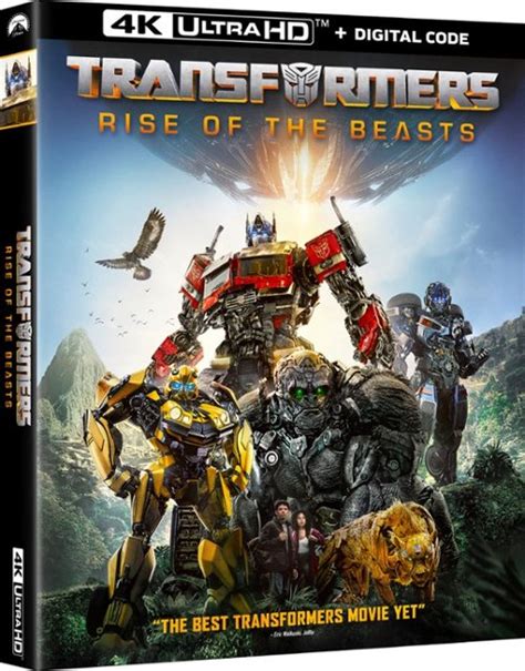 Transformers Rise Of The Beasts Includes Digital Copy 4k Ultra Hd