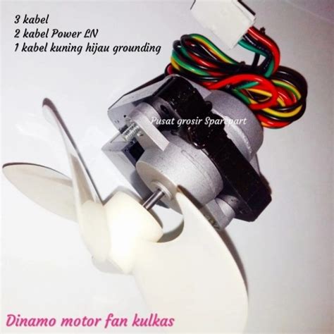 Dinamo Motor Fan Kulkas Showcase Polytron Sanken Aqua Gea Lazada