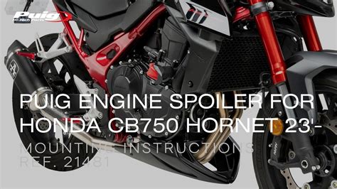 Ref Engine Spoiler For Honda Cb Hornet Youtube